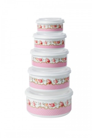 قوطی 5 تکه گلدار-81642