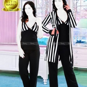 سه تیکه راحتی نخی زنانه